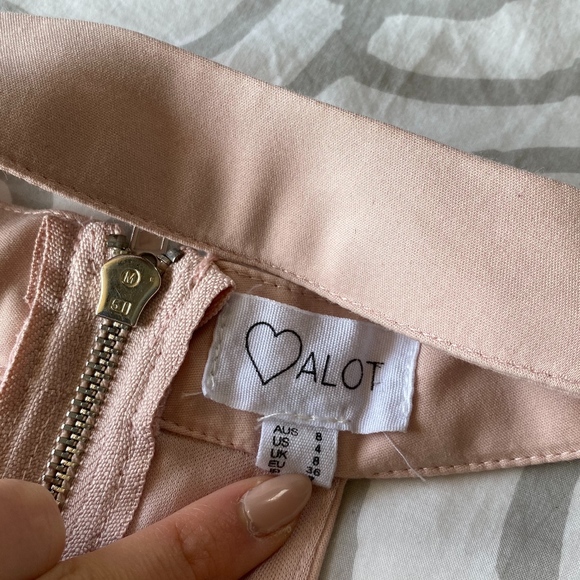 Light Pink Halter Cocktail Dress LF Stores US: 4 - Picture 3 of 5